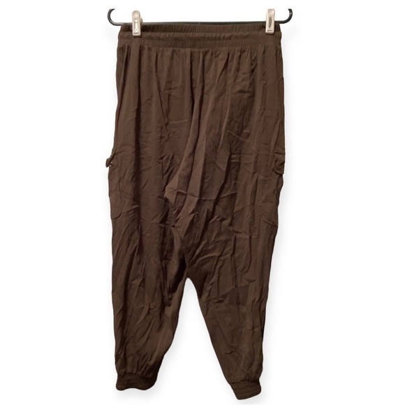 Torrid Pants Size 0 Women’s Baggy Pockets Stretch Draw String Pull On - Picture 2 of 10